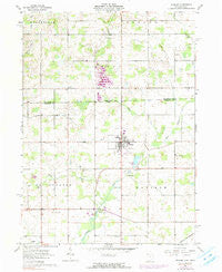 Pioneer Ohio Historical topographic map, 1:24000 scale, 7.5 X 7.5 Minute, Year 1961