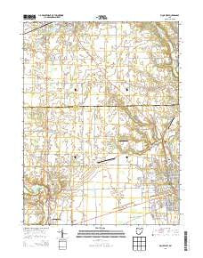 Piqua West Ohio Historical topographic map, 1:24000 scale, 7.5 X 7.5 Minute, Year 2013