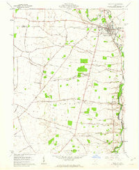 Plain City Ohio Historical topographic map, 1:24000 scale, 7.5 X 7.5 Minute, Year 1961