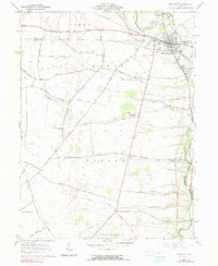 Plain City Ohio Historical topographic map, 1:24000 scale, 7.5 X 7.5 Minute, Year 1961