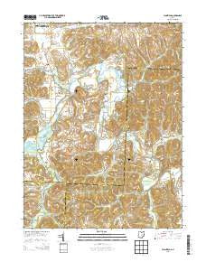 Plainfield Ohio Historical topographic map, 1:24000 scale, 7.5 X 7.5 Minute, Year 2013