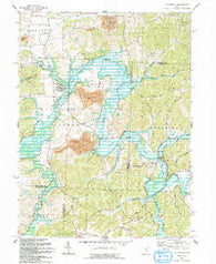 Plainfield Ohio Historical topographic map, 1:24000 scale, 7.5 X 7.5 Minute, Year 1993