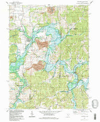 Plainfield Ohio Historical topographic map, 1:24000 scale, 7.5 X 7.5 Minute, Year 1994