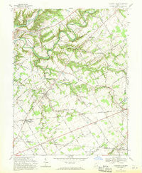 Pleasant Plain Ohio Historical topographic map, 1:24000 scale, 7.5 X 7.5 Minute, Year 1968