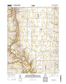 Pleasant Hill Ohio Historical topographic map, 1:24000 scale, 7.5 X 7.5 Minute, Year 2013