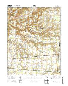 Pleasant Plain Ohio Historical topographic map, 1:24000 scale, 7.5 X 7.5 Minute, Year 2013