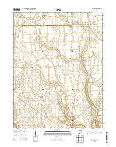 Plumwood Ohio Historical topographic map, 1:24000 scale, 7.5 X 7.5 Minute, Year 2013