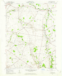 Plumwood Ohio Historical topographic map, 1:24000 scale, 7.5 X 7.5 Minute, Year 1961