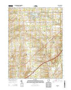 Polk Ohio Historical topographic map, 1:24000 scale, 7.5 X 7.5 Minute, Year 2013