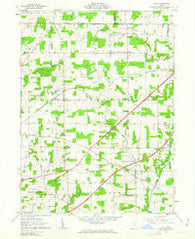 Polk Ohio Historical topographic map, 1:24000 scale, 7.5 X 7.5 Minute, Year 1961