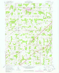 Polk Ohio Historical topographic map, 1:24000 scale, 7.5 X 7.5 Minute, Year 1961
