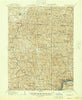 Pomeroy Ohio Historical topographic map, 1:62500 scale, 15 X 15 Minute, Year 1907