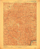 Pomeroy Ohio Historical topographic map, 1:62500 scale, 15 X 15 Minute, Year 1907