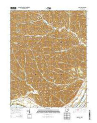 Pond Run Ohio Historical topographic map, 1:24000 scale, 7.5 X 7.5 Minute, Year 2013