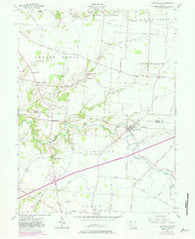 Port William Ohio Historical topographic map, 1:24000 scale, 7.5 X 7.5 Minute, Year 1955