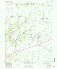 Port William Ohio Historical topographic map, 1:24000 scale, 7.5 X 7.5 Minute, Year 1955