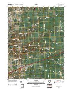 Port William Ohio Historical topographic map, 1:24000 scale, 7.5 X 7.5 Minute, Year 2010