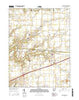 Port William Ohio Current topographic map, 1:24000 scale, 7.5 X 7.5 Minute, Year 2016
