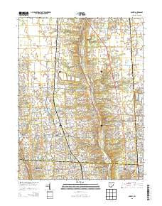 Powell Ohio Historical topographic map, 1:24000 scale, 7.5 X 7.5 Minute, Year 2013