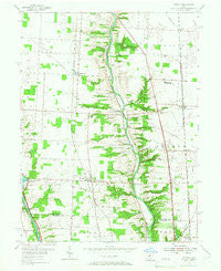 Powell Ohio Historical topographic map, 1:24000 scale, 7.5 X 7.5 Minute, Year 1955