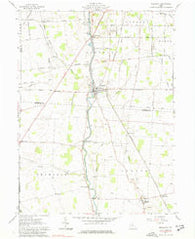 Prospect Ohio Historical topographic map, 1:24000 scale, 7.5 X 7.5 Minute, Year 1961
