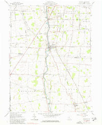 Prospect Ohio Historical topographic map, 1:24000 scale, 7.5 X 7.5 Minute, Year 1961