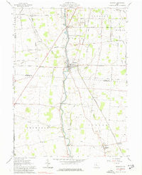 Prospect Ohio Historical topographic map, 1:24000 scale, 7.5 X 7.5 Minute, Year 1961