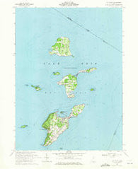 Put-In-Bay Ohio Historical topographic map, 1:24000 scale, 7.5 X 7.5 Minute, Year 1969
