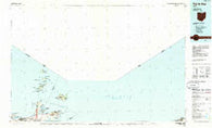 Put-In-Bay Ohio Historical topographic map, 1:100000 scale, 30 X 60 Minute, Year 1986