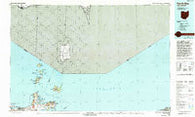 Put-In-Bay Ohio Historical topographic map, 1:100000 scale, 30 X 60 Minute, Year 1986