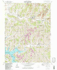 Quaker City Ohio Historical topographic map, 1:24000 scale, 7.5 X 7.5 Minute, Year 1994