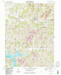 Quaker City Ohio Historical topographic map, 1:24000 scale, 7.5 X 7.5 Minute, Year 1994