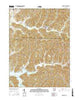 Quaker City Ohio Current topographic map, 1:24000 scale, 7.5 X 7.5 Minute, Year 2016