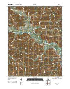 Randle Ohio Historical topographic map, 1:24000 scale, 7.5 X 7.5 Minute, Year 2010