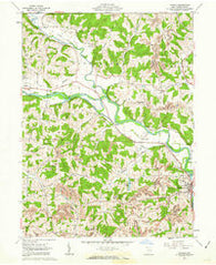 Randle Ohio Historical topographic map, 1:24000 scale, 7.5 X 7.5 Minute, Year 1962