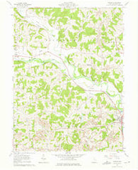 Randle Ohio Historical topographic map, 1:24000 scale, 7.5 X 7.5 Minute, Year 1962