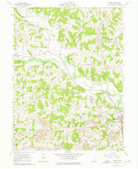 Randle Ohio Historical topographic map, 1:24000 scale, 7.5 X 7.5 Minute, Year 1962