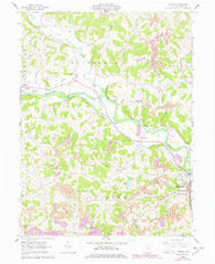 Randle Ohio Historical topographic map, 1:24000 scale, 7.5 X 7.5 Minute, Year 1962