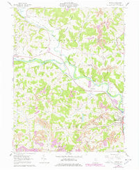 Randle Ohio Historical topographic map, 1:24000 scale, 7.5 X 7.5 Minute, Year 1962