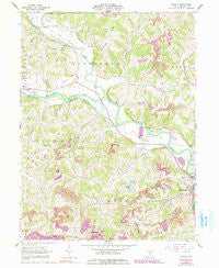 Randle Ohio Historical topographic map, 1:24000 scale, 7.5 X 7.5 Minute, Year 1962