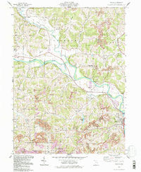 Randle Ohio Historical topographic map, 1:24000 scale, 7.5 X 7.5 Minute, Year 1994