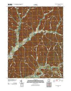 Ratcliffburg Ohio Historical topographic map, 1:24000 scale, 7.5 X 7.5 Minute, Year 2010