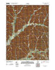 Ratcliffburg Ohio Historical topographic map, 1:24000 scale, 7.5 X 7.5 Minute, Year 2010