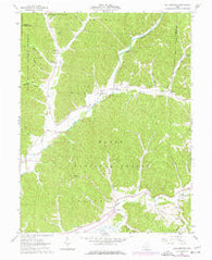 Ratcliffburg Ohio Historical topographic map, 1:24000 scale, 7.5 X 7.5 Minute, Year 1961