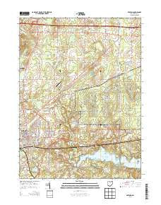 Ravenna Ohio Historical topographic map, 1:24000 scale, 7.5 X 7.5 Minute, Year 2013