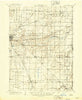 Ravenna Ohio Historical topographic map, 1:62500 scale, 15 X 15 Minute, Year 1908