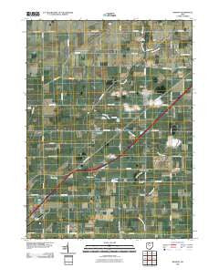 Rawson Ohio Historical topographic map, 1:24000 scale, 7.5 X 7.5 Minute, Year 2010