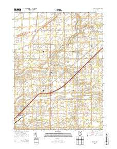 Rawson Ohio Historical topographic map, 1:24000 scale, 7.5 X 7.5 Minute, Year 2013