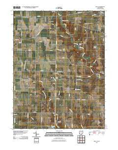 Reily Ohio Historical topographic map, 1:24000 scale, 7.5 X 7.5 Minute, Year 2010