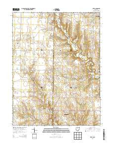 Reily Ohio Historical topographic map, 1:24000 scale, 7.5 X 7.5 Minute, Year 2013